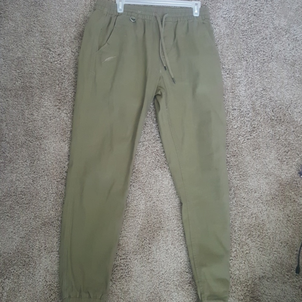 Olive pants